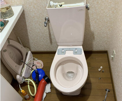 トイレ水漏れ・つまり修理