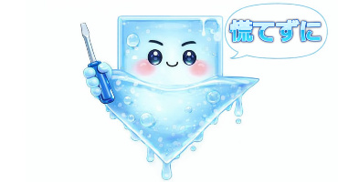 お客様ができる水漏れ対処法