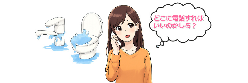 大阪で水漏れ修理や詰まり修理何処に相談したらいいのかしら