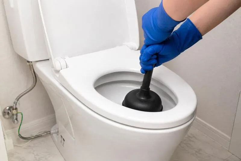 堺市美原区のトイレつまり修理